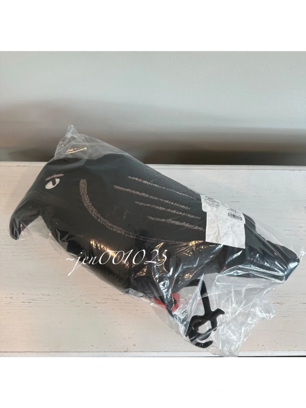 Raven Shaped Throw Pillow Black - Hyde and EEK!